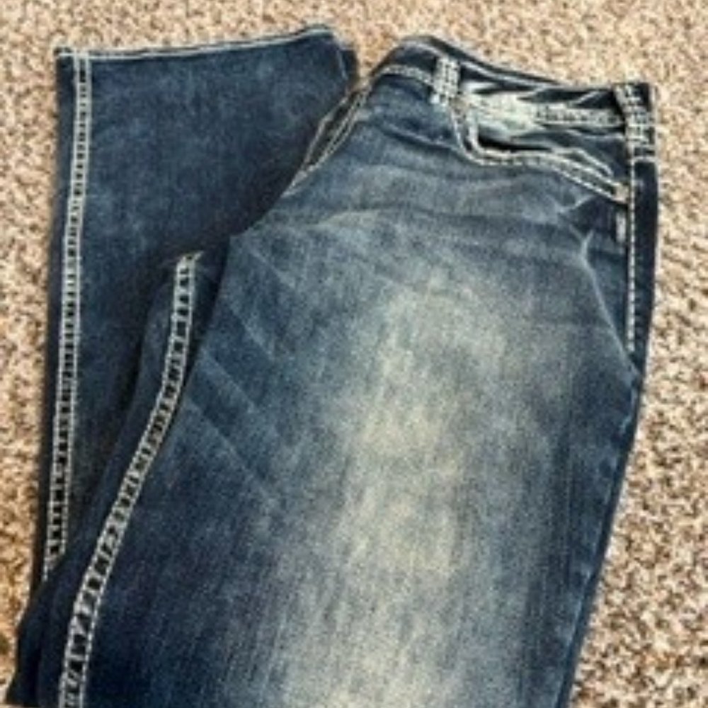 Silver Suki Mid Boot Cut Jeans Size 18, Length 35 - LIKE NEW!!